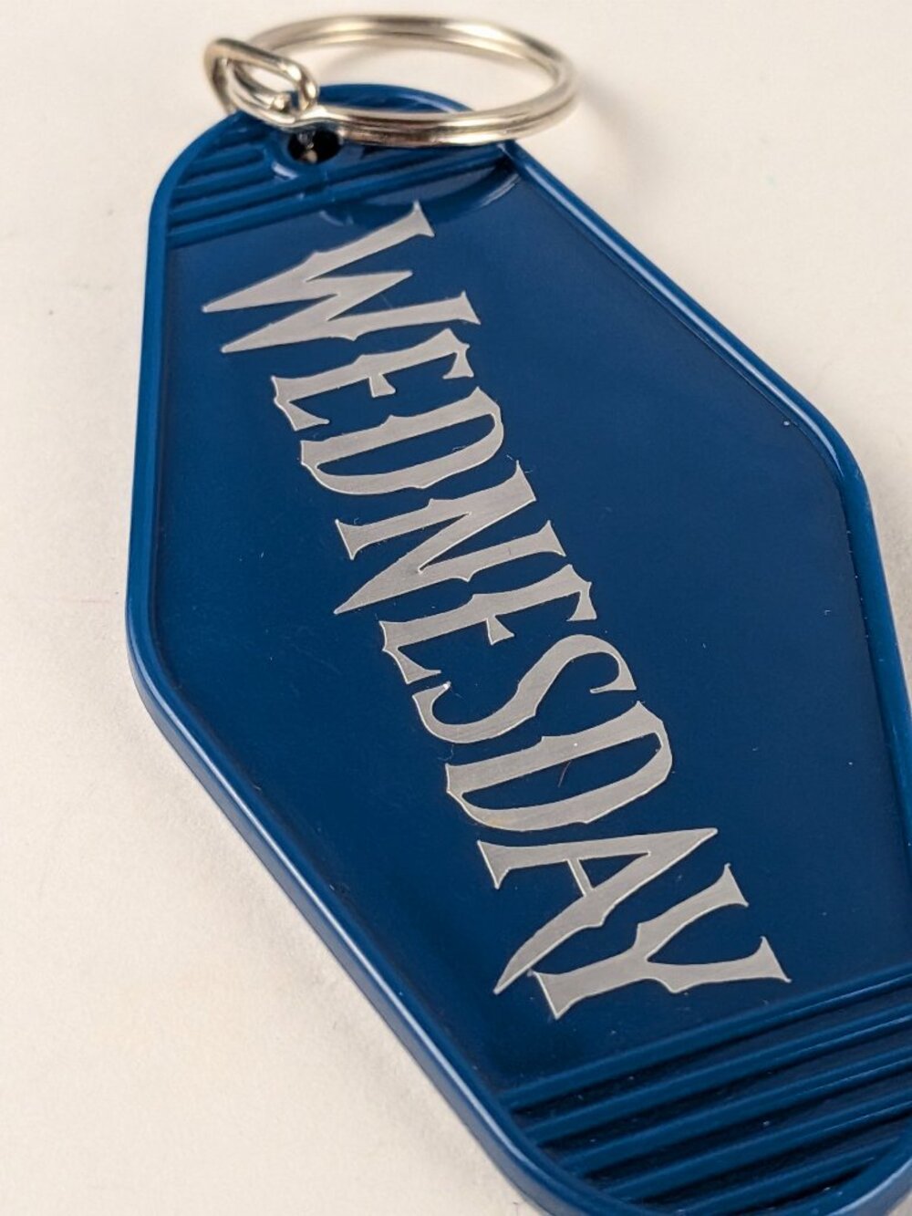 Wednesday Addams Hotel Key Keychain